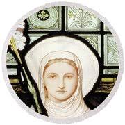 Virgin Mary Glass Art by Henry Holiday