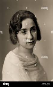 1920 woman portrait hi-res stock photography and images