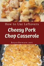 Try one of these tasty pulled pork recipes. Cheesy Pork Chop Casserole Is The Perfect Way To Use Leftover Pork Chops And Is A Great Recipe To Sneak Ext Leftover Pork Chops Cheesy Pork Chops Leftover Pork