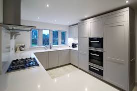 grey shaker kitchen