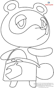 Doing a simple page for every villager (and derpy doodle on the top). Cute Animal Crossing Villagers Coloring Pages Novocom Top