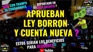 Con el concepto de la procuraduría, ahora la sala plena de la corte constitucional tendrá 90 días, (tres meses), para decidir si declara o no exequible el proyecto de ley de borrón y cuenta nueva que modifica los términos. Aprueban Ley Borron Y Cuenta Nueva Perdon Para Las Deudas Ojo Con Cobradores Datacredito Youtube