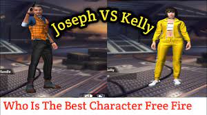 Freefire character kelly vs new character joseph comparison in freefire. Joseph Vs Kelly Free Fire Which Is The Best Character Free Fire Kelly Vs Joseph Rajgaming725 Youtube