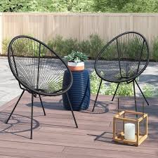 Zion Patio Chair In 2020 Acapulco Chair Outdoor Patio Chairs Papasan Chair