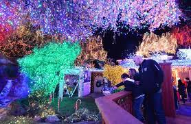 Looking For Beautiful Holiday Lights In The Bay Area Start With Deacon Dave S World Famous Display In Livermore Calif Holiday Lights Places To See Bay Area