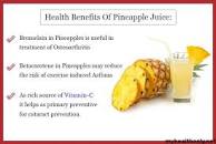 Image result for what are benefits of drinking pineapple juice