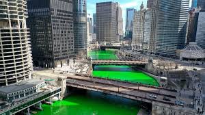 Most commonly, rivers flow on the surface of the land, but there are also many examples of underground rivers, where the flow is contained within chambers, caves, or caverns. Chicago Surprises City With The Traditional Green River For St Patrick S Day After Saying The Event Was Canceled Cnn