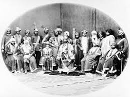 Groupe Munad Khani, 1879 | John Burke | Estampe d'art