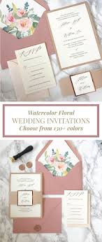Dusty Pink And Rose Gold Glitter Floral Wedding Invitation Cz Invitations Fun Wedding Invitations Wedding Invitations Diy Floral Wedding Invitations