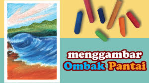 Lingkungan kehidupan mahluk hidup dibagi menjadi 2 kelompok besar, yaitu kehidupan darat dan kehidupan laut. Cara Menggambar Ombak Dipantai Youtube