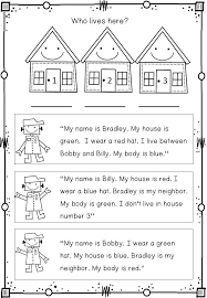 Read And Paint Logic Puzzles Robot Friends Logic Puzzles Critical Thinking Activities Teaching