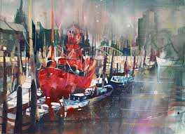 110 minuten über die entstehung von aquarellen direkt vor ort in den fantastischen und unglaublich dramatischen. Bernhard Vogel Magnus P Gerdsen