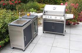Outdoorkuche Variante 3 Grill Kuche Gasgrill Aufbewahrung Garten