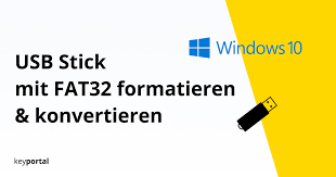 Fat32 is a system used by microsoft windows for organizing files on disks and drives. Usb Stick Mit Fat32 Formatieren Und Konvertieren Keyportal De