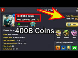 Sign in with your miniclip or facebook account to. 8 Ball Pool 400 Billion Coins Bahaa Alajlani Lord Bahaa Must Watch Youtube