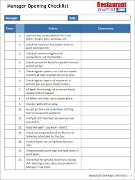 We did not find results for: Restaurant Checklists