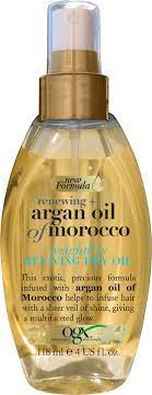 Adds moisture to dry hair, easy to comb through, nice fragrance, shiny, smooth hair, softness, volume. Ogx Haarol Moroccan Argan Oil Weightless Dry Out Oil 118 Ml Dauerhaft Gunstig Online Kaufen Dm De