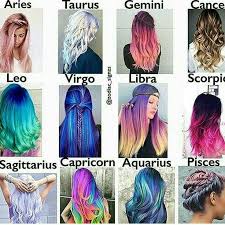 Zodiac Hairstyle Hairstyle Zodiac Hairstyles Zodiac Signs Zodiac Sign Fashion