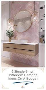 12 Small Bathroom Remodel Ideas When You Are On A Budget 1829 Bathroom Renovations B Small Bathroom Remodel Update Small Bathroom Bathroom Interior Design