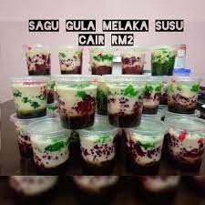 Dah mendidih baru masukkan 1 cawan sagu ke dalam air. Dessert Sagu Gula Melaka Susu Cair ç…§ç‰‡ Facebook