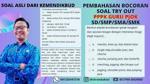 By guru merry posted on 26/02/2021. Pembahasan Bocoran Soal Try Out Pppk Guru Pjok Sd Smp Sma Smk Part1 Youtube