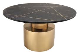 Black And Gold Side Tables Swifton Coffee Table Marble Coffee Table Marble Cocktail Table Black Marble Coffee Table
