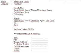 Tentu untuk menjadi guru banyak cara yang dapat dilakukan. Contoh Surat Permohonan Mutasi Kerja Guru Format Microsoft Cute766