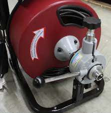 The electric drain cleaner by pentagon tool is an essential item for any homeowner! 100ft X 3 8 Electric Drain Snake Cleaner Power Feed Cable Commercial Drum Drain Econosuperstore