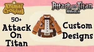 50 Attack On Titan Animal Crossing New Horizons Custom Designs Youtube Please review the rules before posting. 50 attack on titan animal crossing new horizons custom designs