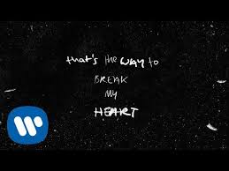 Ed Sheeran Way To Break My Heart Feat Skrillex Official Lyric Video Youtube
