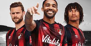 Association football club bournemouth this is the abruviation of afc bournemouth. Bournemouth 20 21 Home Kit Released New Shirt Sponsor For Rest Of Season Footy Headlines