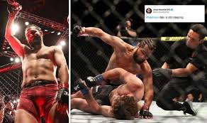 He currently competes in the welterweight division for the ultimate fighting championship (ufc). The Five Words Jorge Masvidal Tweeted About Ben Askren After Ufc 239 Knockout Ufc Sport Express Co Uk