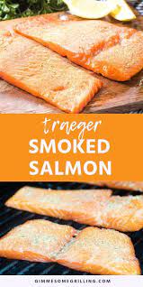 Traeger Smoked Salmon Is Made With A Dry Brine And Smoked On Your Traeger Smoker Cooking Salmon Traeger Grill Recipes Traeger Smoked Salmon