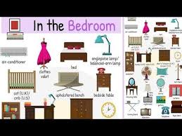 Things In The Bedroom Vocabulary Learn Names Of Bedroom Objects Youtube Living Room Lighting Design Living Room Decor Lights Table Lamps Living Room