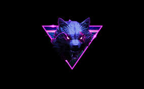 Follow the vibe and change your wallpaper every day! Wolf Neon Wallpaper Wallpaper For You Hd Wallpaper For Desktop Mobile