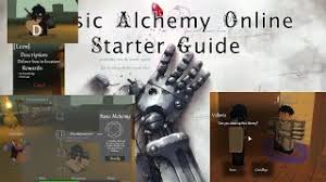 Over time a little alchemy game became very popular and many people in the world play it on different devices. Roblox Alchemy Online Basic Beginner Guide For Starters Youtube