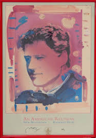 Sold at Auction: Peter Max, PETER MAX (USA b1937) SIGNED 93 INAUGURAL POSTER