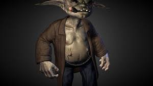 Fish Hook The Goblin By Ragdollanimation 3d Model Goblin Animation Ragdoll
