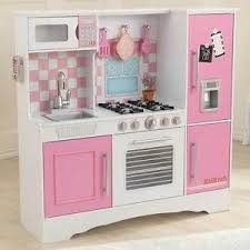 Kidkraft Wooden Pink White Pastel Kitchen Childs Play Kids Girls Boys Chef Wooden Kitchen Set Wooden Kitchen Wooden Play Kitchen