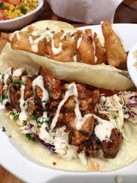 Maybe you would like to learn more about one of these? Combo Shrimp And Bbq Mahi Tacos Picture Of Cabo Fish Taco Blacksburg Tripadvisor