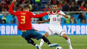 Los mayores compradores de armamento a españa son países de la otan y la ue. Espana Vs Marruecos Gerard Pique Cometio Planchazo Pero Ni Lo Amonestaron Video Mundial Depor