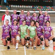 Partido de voleibol internacional femenino. Voley Ciutat Cide Home Facebook