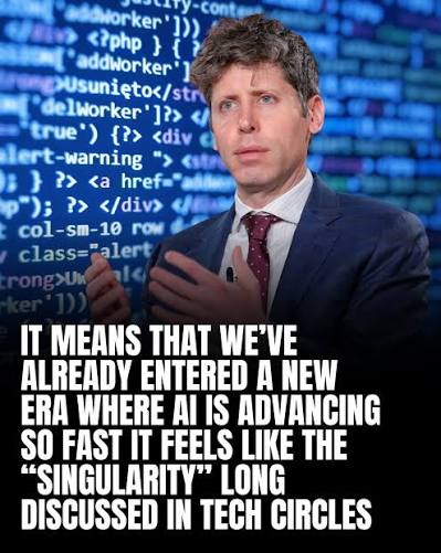 OpenAI CEO Sam Altman also addressed broader AI progress. He stated that humanity has entered the singularity. “We are now, like, in the singularity. This is the moment,” he said.