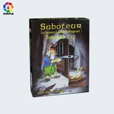 Board game shops in singapore. Saboteur Board Game 1 2 Version Saboteur1 Version Jeu De Funny Board Game With English Instructions Family Board Game Shopee Singapore