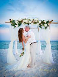 Wedding Packages In Pensacola Orange Beach Gulf Shores Gulf Shores Orange Beach Pens Romantic Beach Wedding Beach Theme Wedding Beach Wedding Decorations