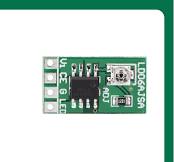 Adjustable Current LED Driver, DC 3.3V 3.7V 5V LED Driver 30-1500mA  Constant Current Adjustable Module for LED Li-ion