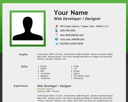 For example, job seekers who use indeed can create a resume online in a variety of formats including word, pdf, rtf, txt, and html. How To Create An Html5 Microdata Powered Resume