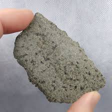 A small piece of the meteorite, called. Lot Art Mars Meteorite Nwa 12269 Paired Sergotita Acondrita Full Slice Xxl 14 9 G