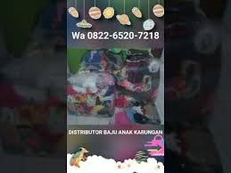 Grosir Baju Anak Karungan Pasar Kliwon Kudus 0822 6520 7218 Youtube Baju Anak