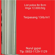 Pasang plafon partisi gypsum grc. List Profil Gypsum Tukang Pasang Plafon Dan Partisi Gypsum Harga Terbaru